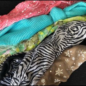 Bundle of 5 Fashion Scarfs